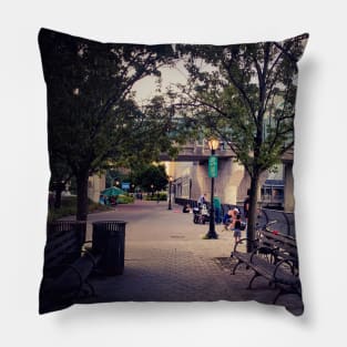 Yorkville Carl Schurz Park Manhattan NYC Pillow