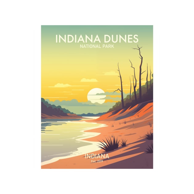 INDIANA DUNES NATIONAL PARK by MarkedArtPrints