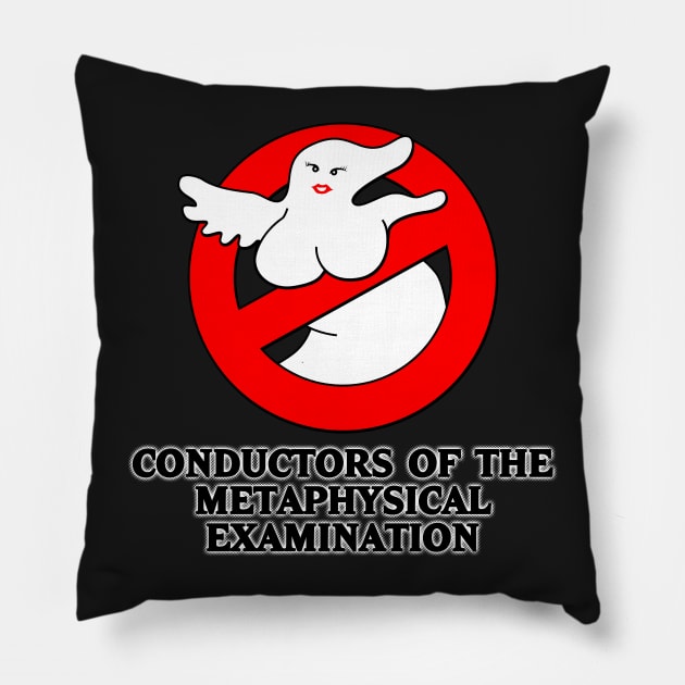 Conductors of the Metaphysical Examination Pillow by robotrobotROBOT