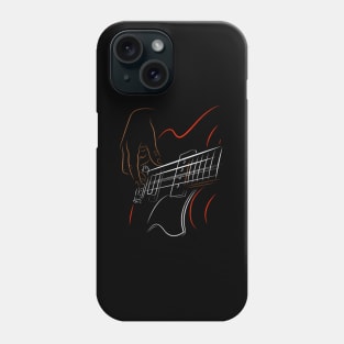 Guitar Playing Bass Player Phone Case