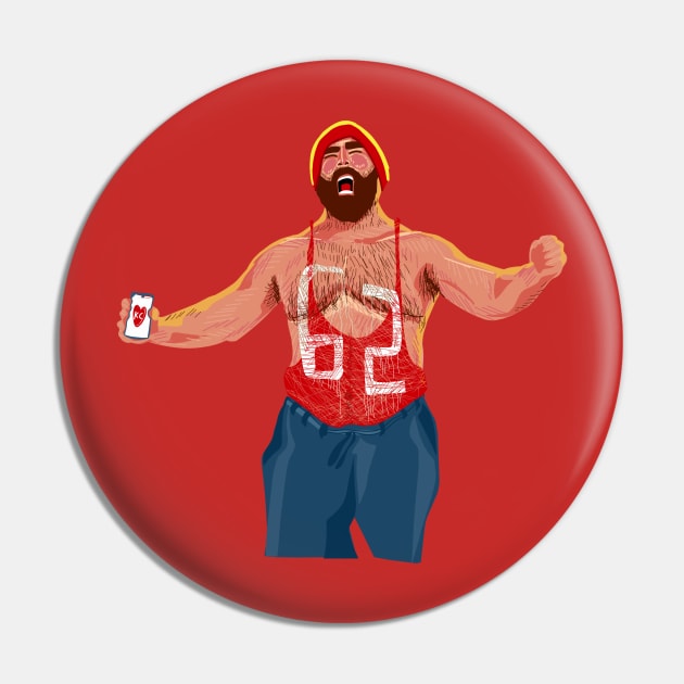 Jason kelce - Chiefs Pin by Mic jr