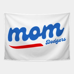 dodgers mom baseball fan Tapestry