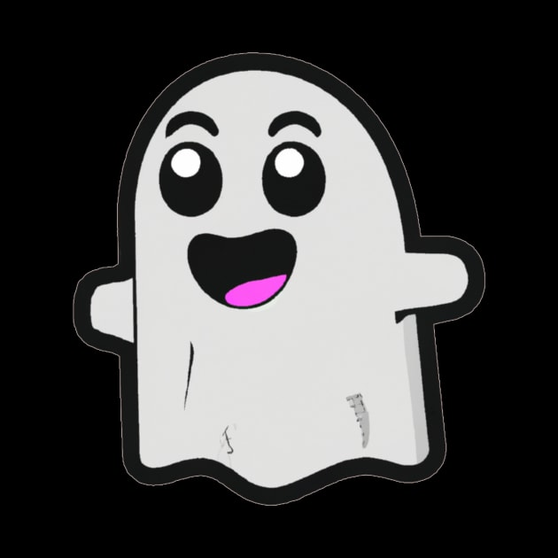 happy ghost by Majkel&Majkel