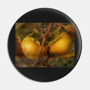 Persimmon Twins Pin