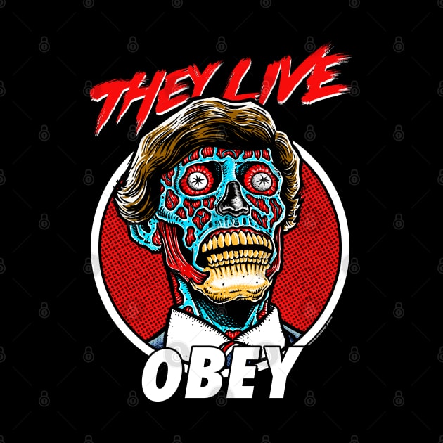 They Live, John Carpenter, Cult Classic by PeligroGraphics