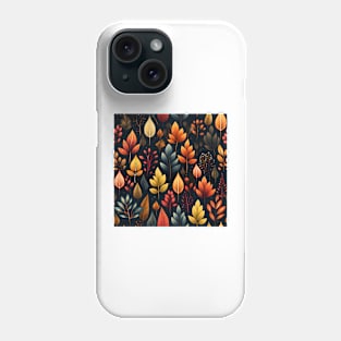 Autumn Leaves Pattern 2 Phone Case