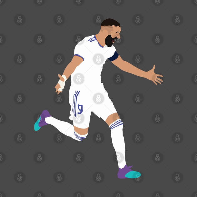 Karim Benzema Hat-trick Madrid vs PSG by Jackshun