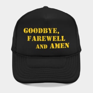M*A*S*H 4077 Old Vintage Text Hat