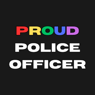 Proud police officer T-Shirt