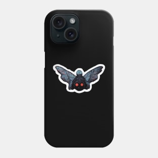 Mothman Head: Wide Angle Phone Case