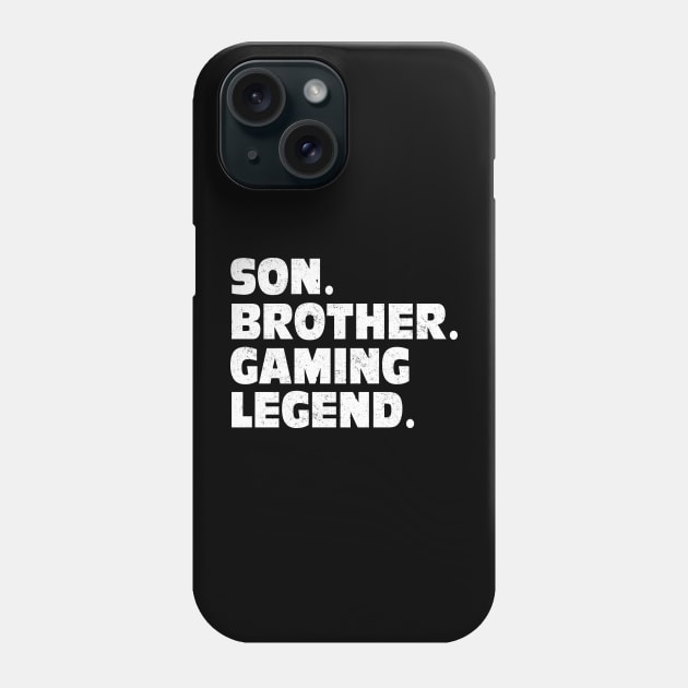 Christmas Gift For Gaming Teenage Boys & Kids Gamer Brother Phone Case by _So who go sayit_