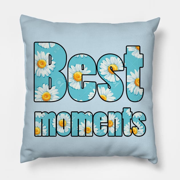 best moments Pillow by sarahnash