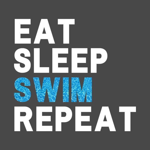 Eat Sleep SWIM Repeat by DesignsbyDavina