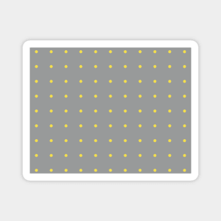 Polka Dots in trendy colors 2021 Magnet