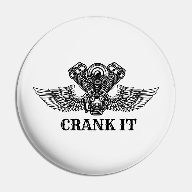 CRANK IT Pin by tocksickart