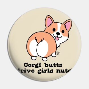 CORGI BUTTS Pin