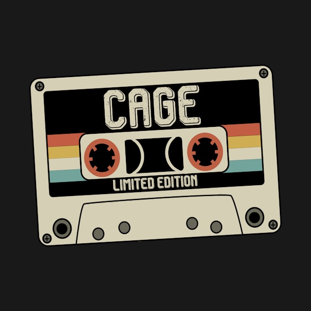 Cage - Limited Edition - Vintage Style by Debbie Art