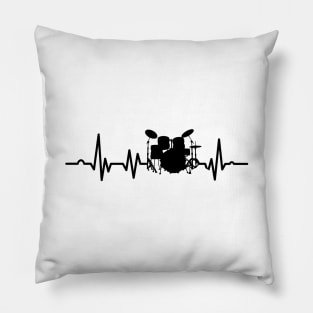 Drums Heartbeat Drummers percussionists Pillow