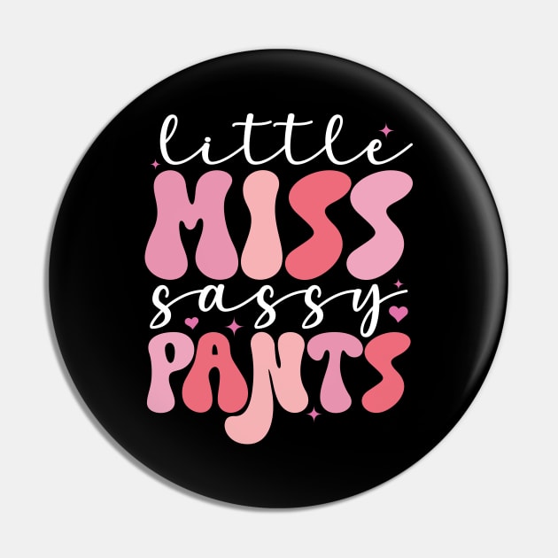 Little Miss Sassy Pants Pin by TheDesignDepot