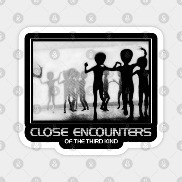 Close Encounters of the Third Kind - Aliens Magnet by Chewbaccadoll