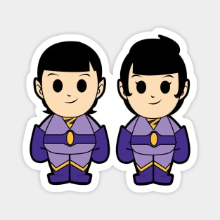 The Wonder Twins Magnet