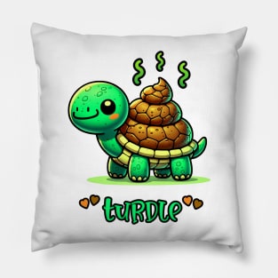 Turtle... pronounced turdle Pillow