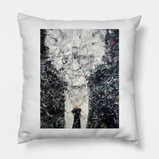 B. F. SKINNER acrylic portrait .1 Pillow