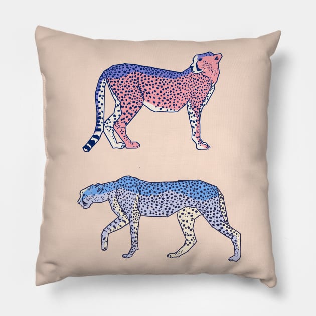 Cheetah 2 Pillow by fernandaschallen