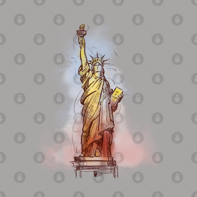 Lady Liberty by Peter Awax