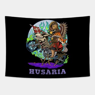 Steel Guardians: Polish Winged Hussars in Metal Tapestry