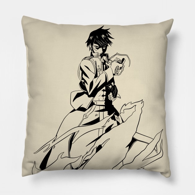 Burn Pillow by PCMdesigner