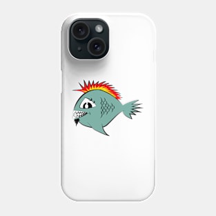 Fish, fish, pisces... graff drawing Phone Case