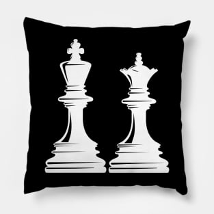 Chess - King and Queen Pillow