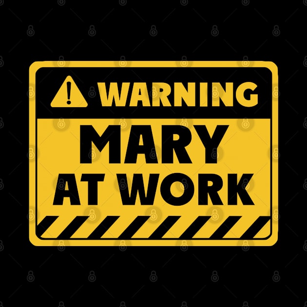 Mary at work by EriEri