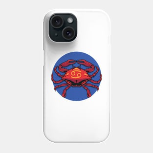 Zodiac - Star Sign - Cancer - pos Phone Case