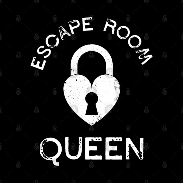 Escape Room Queen Game Adventure Puzzle Key Lock Fun Sport Gift by Shirtsurf