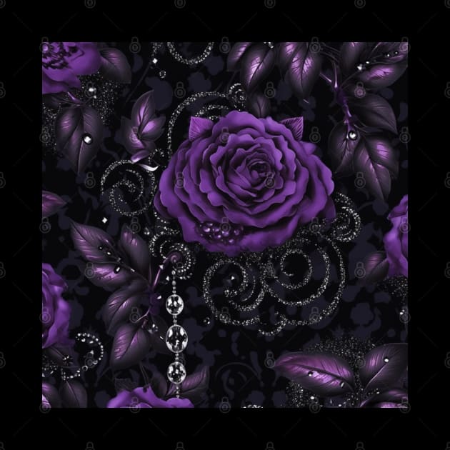 Purple Roses by Enchanted Reverie