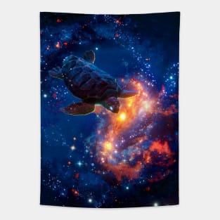 Cosmic Turtle Tapestry