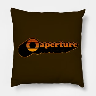 Aperture Laboratories Retro logo Pillow