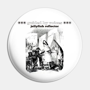 Guided by Voices Jellyfish Reflector Pin