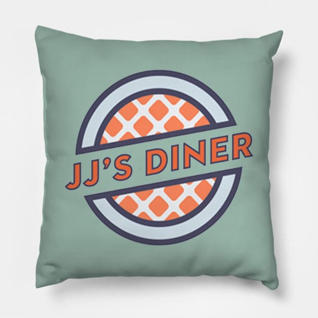 JJ's Diner Menu Pillow by lenalexina