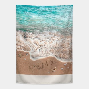 Peaceful Ocean Shoreline Tapestry