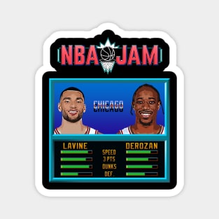 NBA JAM - Chicago Basketball Magnet