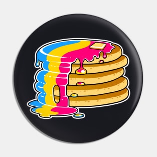 Pan Pansexual Pride Pancakes LGBT Pin