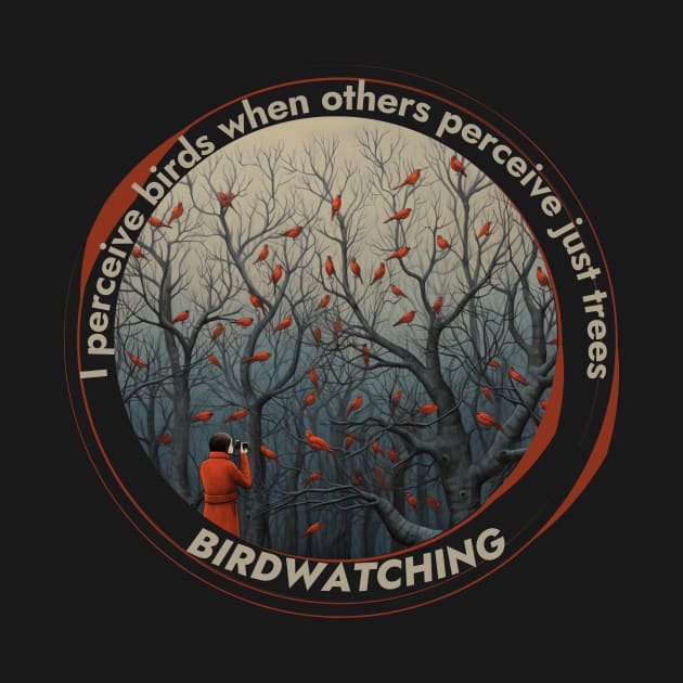 Birdwatching: I perceive birds when others perceive just trees by Positive Designer