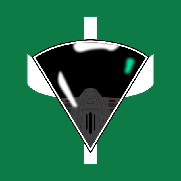 Lightspeed Rescue Green Ranger Visor by mavgagliano