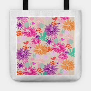 Flower Pattern Astra Tote