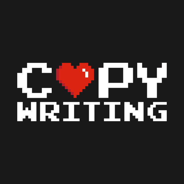 Copywriting Pixel (B&W) by marieltoigo