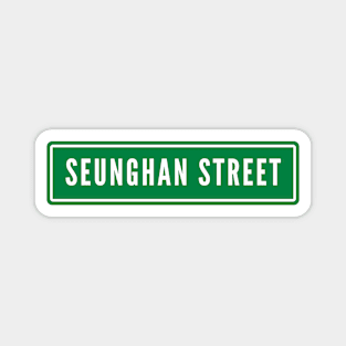 Seunghan Street Sign RIIZE Magnet