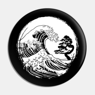 Wave Bonsai Pin